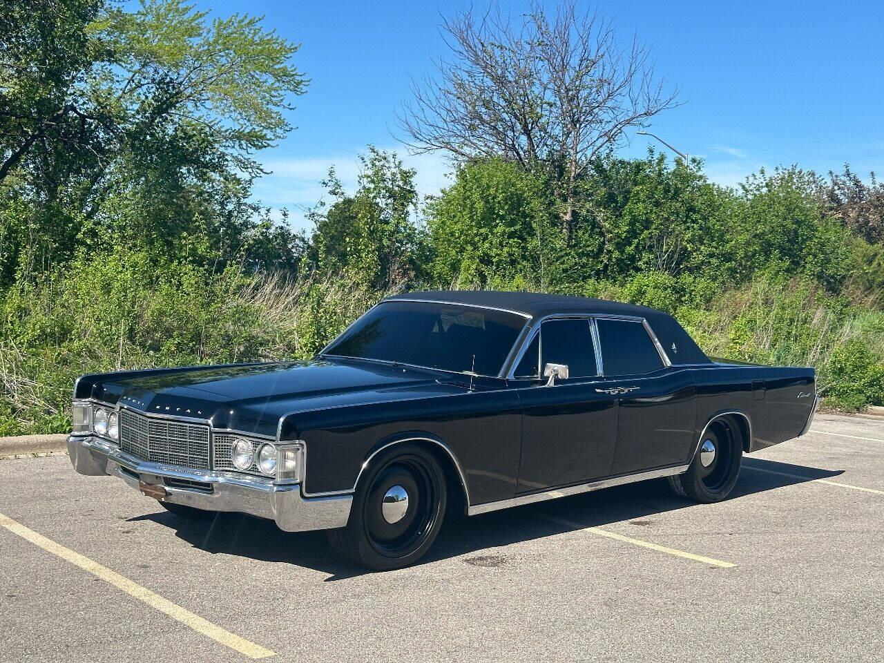 Used 1969 Lincoln Continental BLACK ON BLACK CLEAN For Sale (Sold